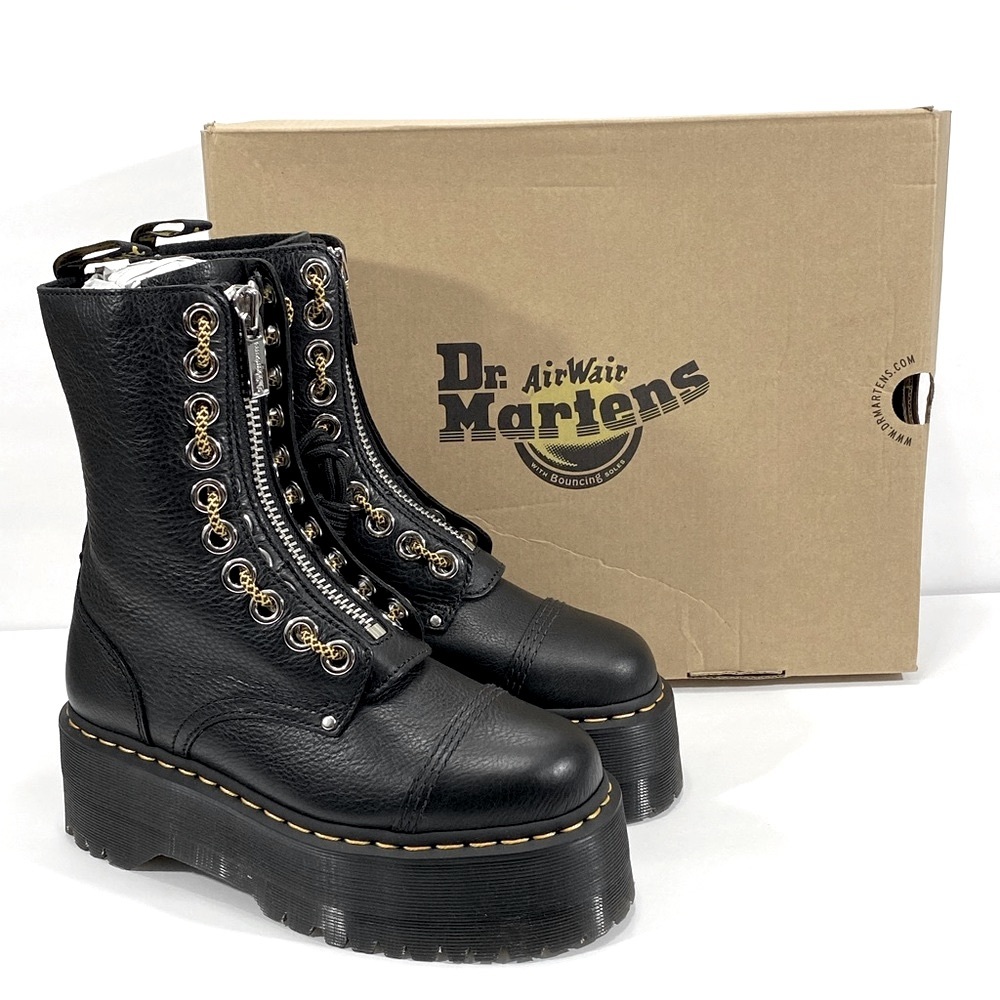 New Dr. Martens Hi Sinclair Max Platform Boots - Picture 4 of 12
